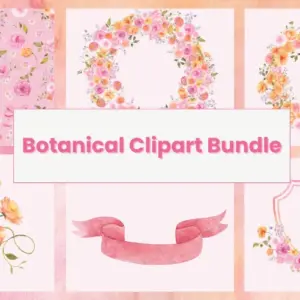 Botanical Clipart Bundle — Extended Commercial License