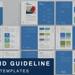 Brand Guideline Templates with Commercial License