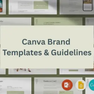 Canva Brand Templates and Guidelines — Extended License