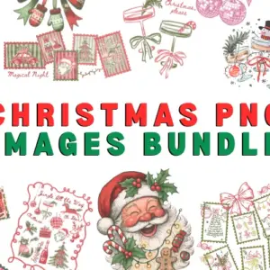 Christmas PNG Bundle with Commercial License