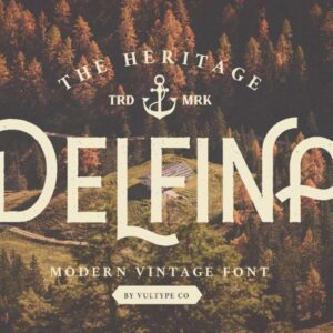 Delfina Vintage Font — Free Download