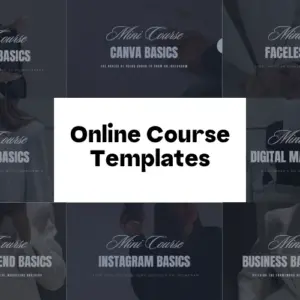 Digital Marketing Course Templates — Commercial License