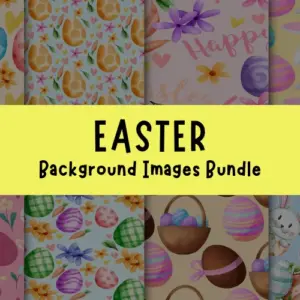 Easter Background Images Bundle — Extended License