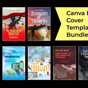 Editable Canva Book Cover Templates — Extended License