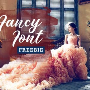 Fancy Font Freebie with Extended License