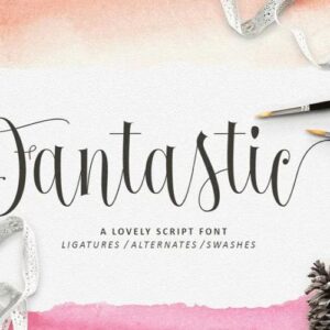Fantastic Font: Freebie with Extended License