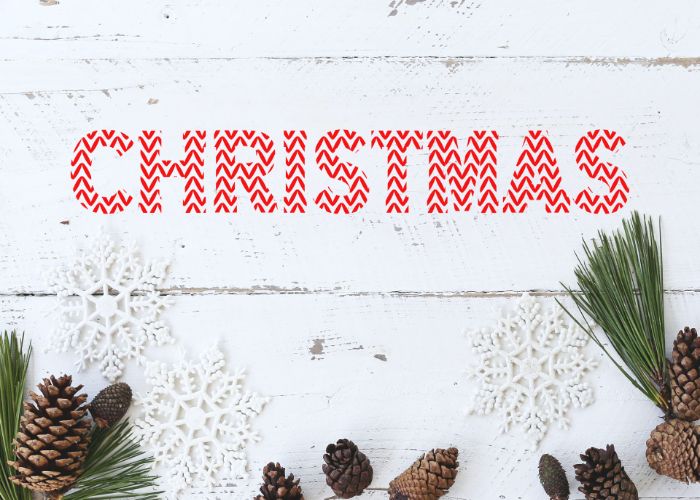 Free Christmas Font with Extended License