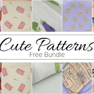 Free Cute Patterns Bundle — Extended License