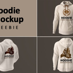 Free Hoodie Mockup Template for Designers