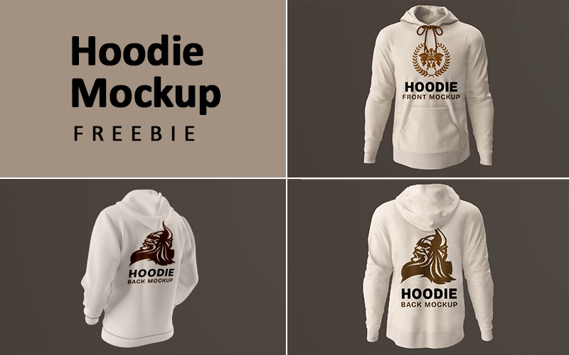 Free Hoodie Mockup Template for Designers