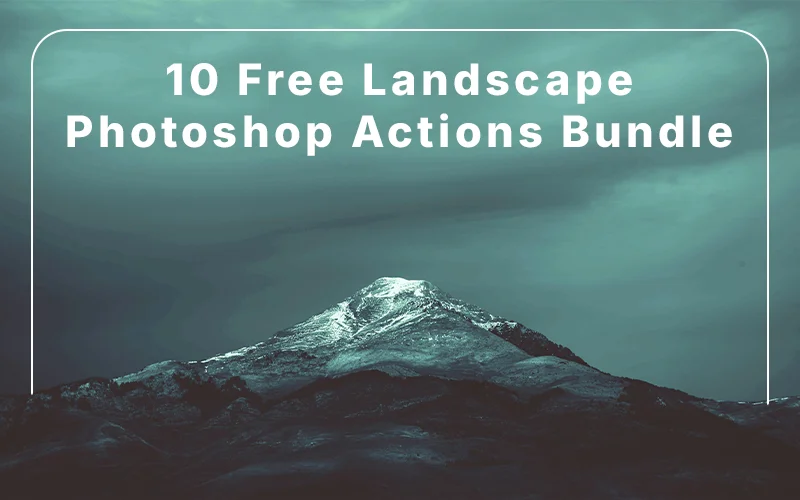 Free Landscape Photoshop Actions — Extended License