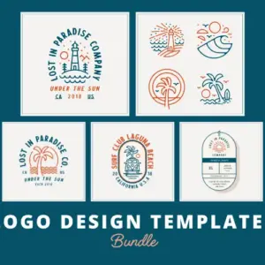 Free Logo Templates Bundle — Extended License