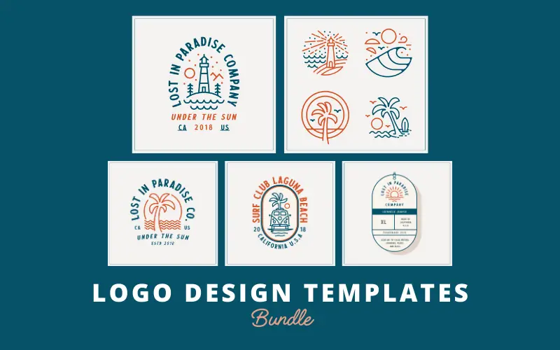 Free Logo Templates Bundle — Extended License