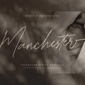Free Manchester Signature Script Font