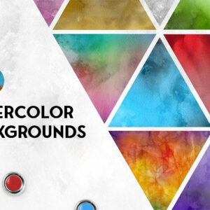 Free Pack: 20 Watercolor Backgrounds
