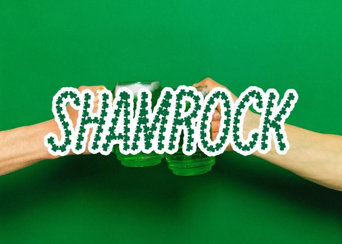 Free Shamrock Font — Extended License