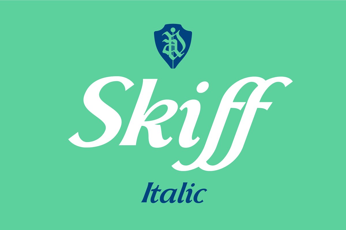Free Skiff Italic — Extended License