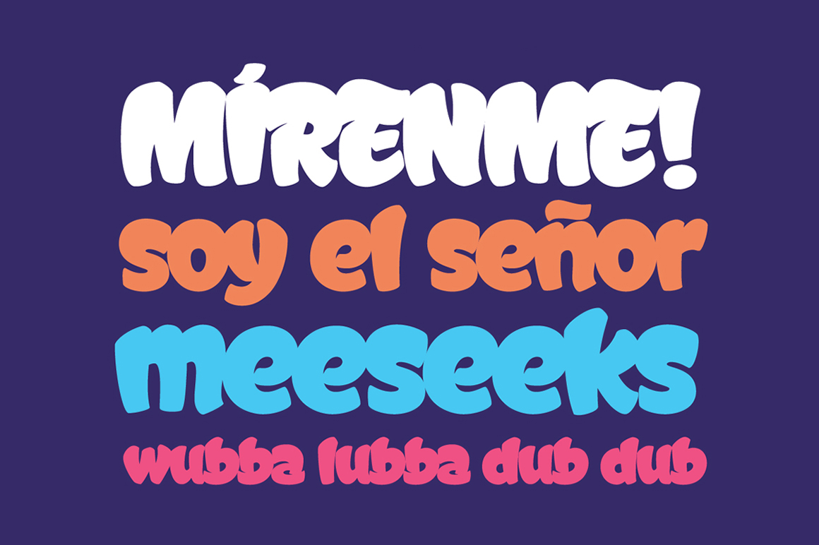 Graffismo Display Font — Extended License