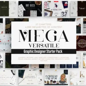 Graphic Designer Starter Pack — Extended License