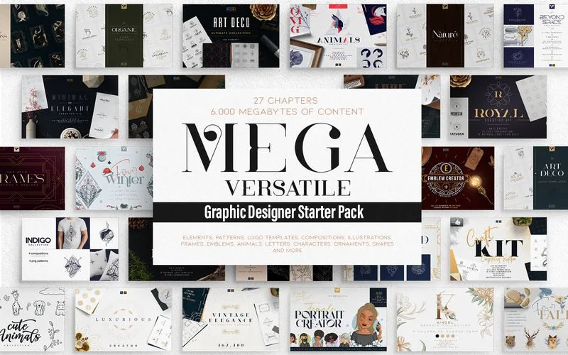 Graphic Designer Starter Pack — Extended License
