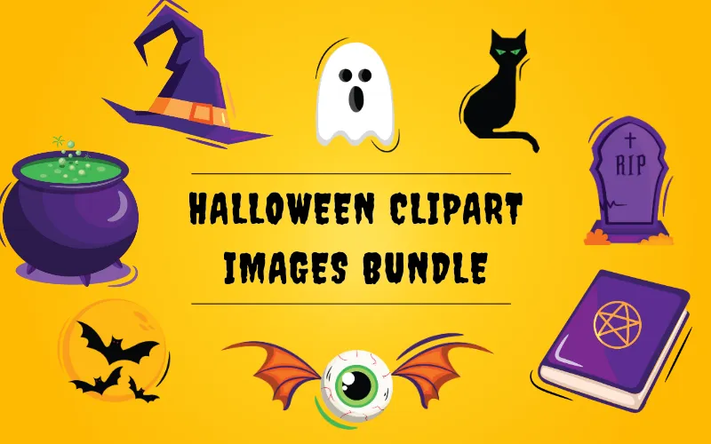 Halloween Clipart Bundle — Commercial License