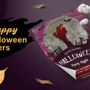 Happy Halloween Flyer Template — Freebie, Extended License