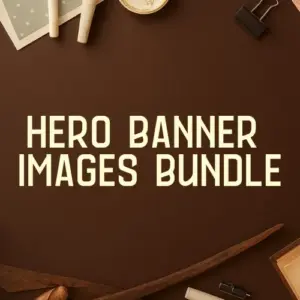 Hero Banner Image Bundle — Commercial License