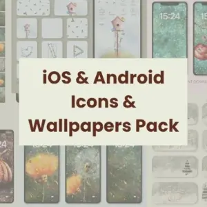 iOS and Android Icons, Wallpapers — Extended License