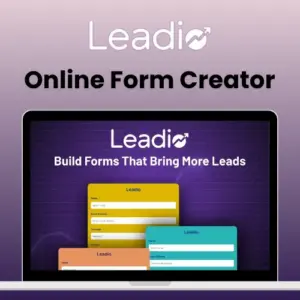 Leadio Online Form Builder — Lifetime Access
