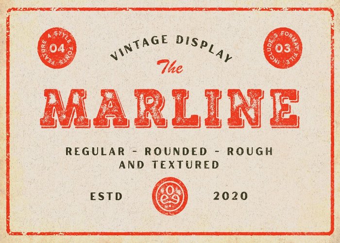 Marline Vintage Font — Free Download