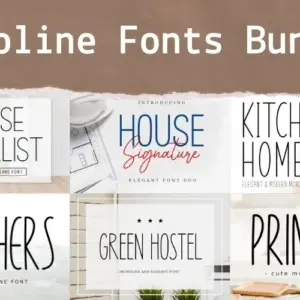 Monoline Fonts Bundle — Extended Commercial License