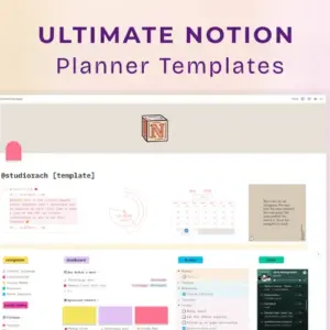 Notion Planner Templates — Commercial License