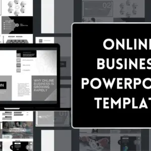 Online Business PPT Template — 45 Slides