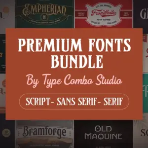 Over 10 Premium Fonts — Free Pack