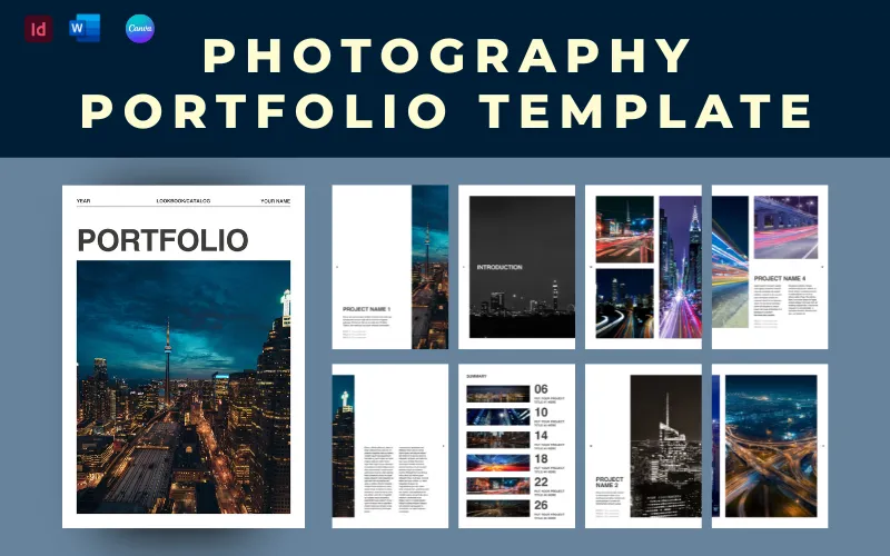 Photography Portfolio Template — Extended License