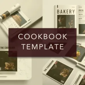 Print-Ready Cookbook Template — Commercial License