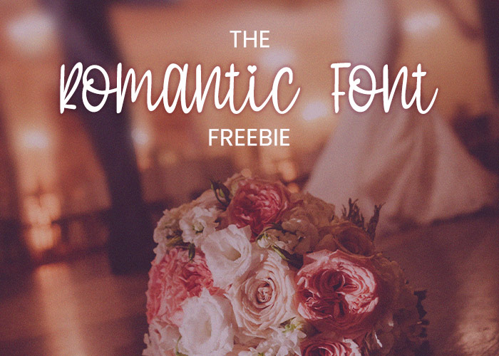 Romantic Font Freebie — Extended License