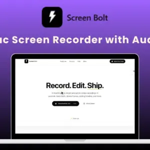 Screen Bolt Mac Screen Recorder Lifetime Access