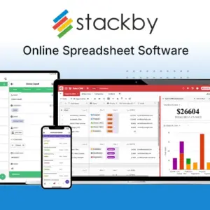 Stackby Online Spreadsheet Software Annual Subscription