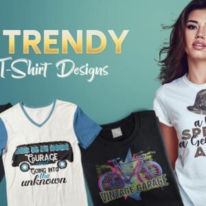 Trendy T-Shirt Design Bundle — Freebie