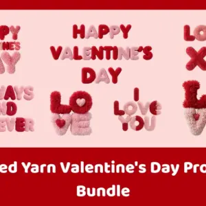 Tuffed Yarn Valentine's Prompt Bundle Commercial License