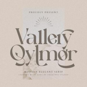 Vallery Qylmor Serif Font — Free Download