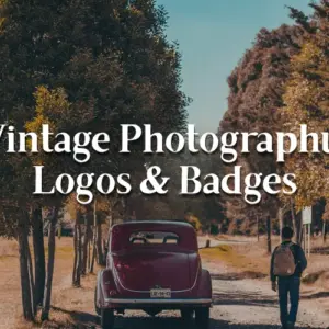 Vintage Photography Logos and Badges — Extended License