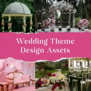 Wedding Design Assets with Commercial License