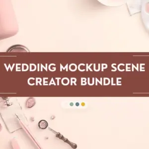 Wedding Mockup Scene Bundle — Commercial License