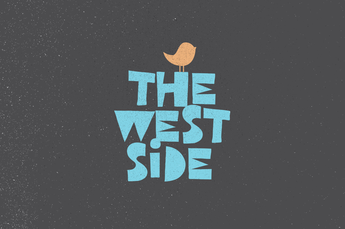 West Side Free Font — Extended License