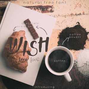 Wish Free Font — Extended License