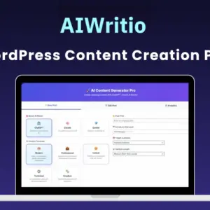 AIWritio: AI Content Plugin for WordPress