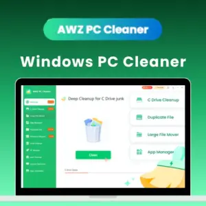 AWZ PC Cleaner — Clean, Optimize, Accelerate