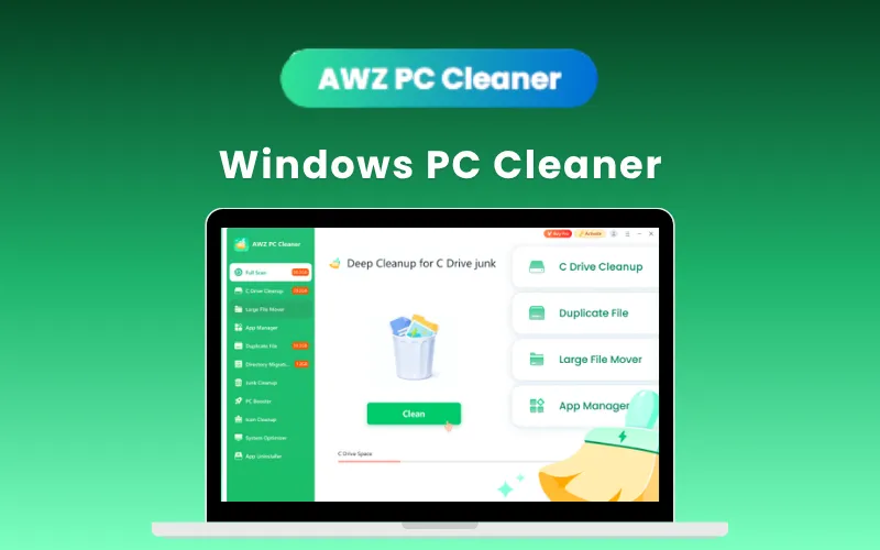 AWZ PC Cleaner Clean Optimize Accelerate DealsDrean Awz Pc Cleaner Clean Optimize Accelerate